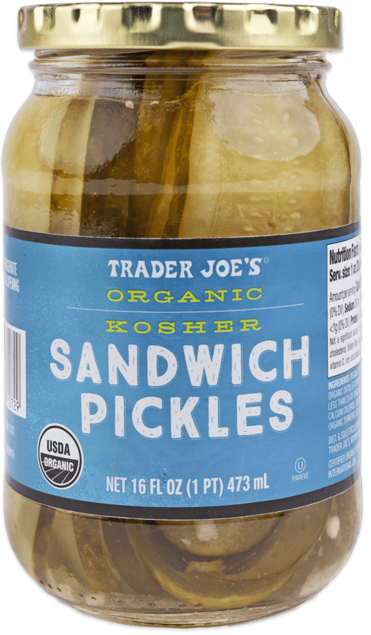 Trader Joe'S Organic Kosher Sandwich Pickles