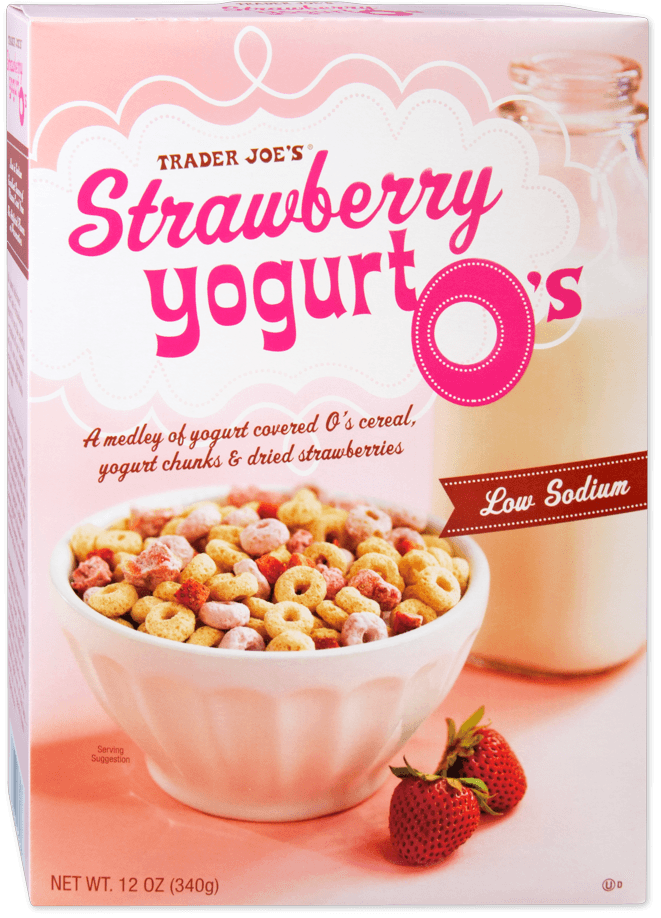 Trader Joe'S Strawberry Yogurt O'S