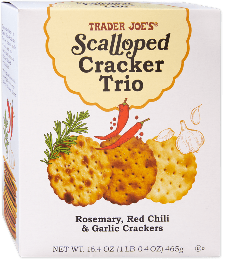 Trader Joe'S Scalloped Cracker Trio