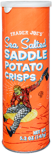 Trader Joe'S Sea Salted Saddle Potato Crisps