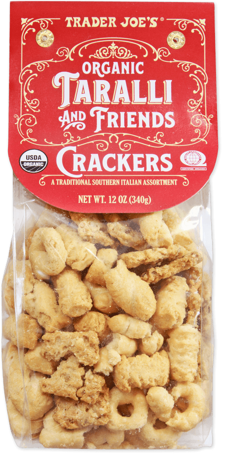 Trader Joe'S Organic Taralli And Friends Crackers