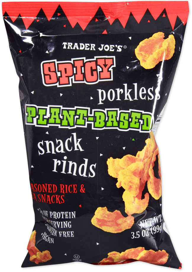 Trader Joe'S Spicy Porkless Plant-Based Snack Rinds