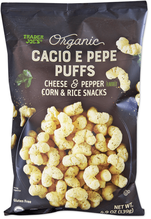 Trader Joe'S Organic Cacio E Pepe Puffs