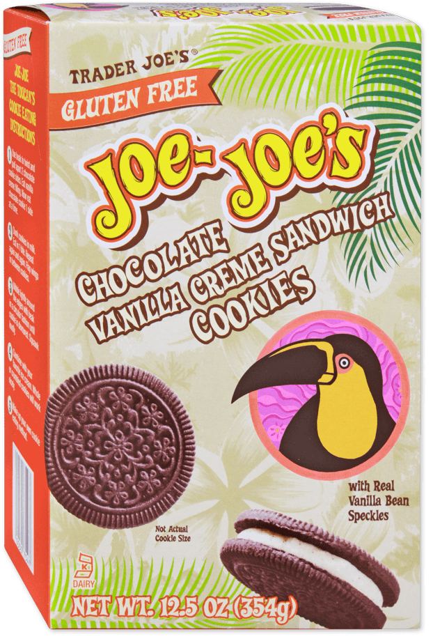 Trader Joe'S Gluten Free Joe-Joe'S Chocolate Vanilla Creme Cookies