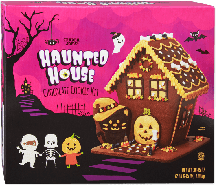 Trader Joe'S Haunted House Chocolate Cookie Kit