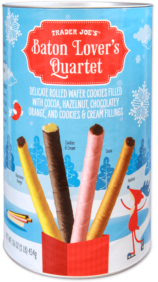 Trader Joe'S Baton Lover'S Quartet