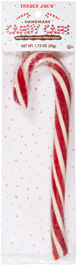 Trader Joe'S Handmade Candy Cane With Cocoa Center