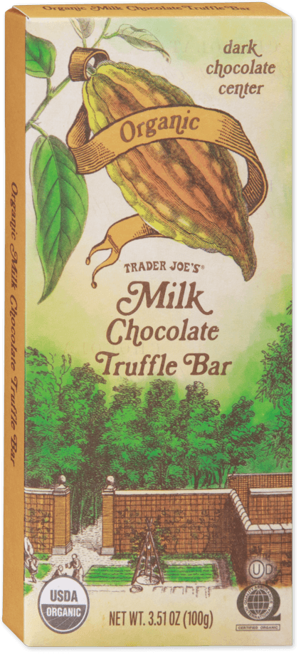 Trader Joe'S Organic Milk Chocolate Truffle Bar