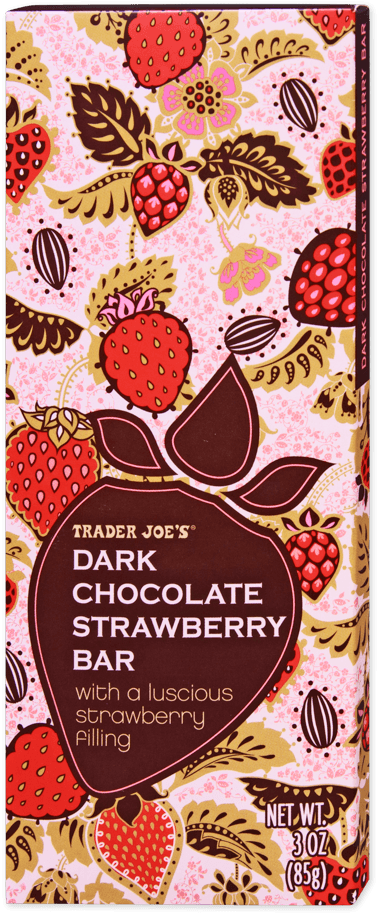 Trader Joe'S Dark Chocolate Strawberry Bar