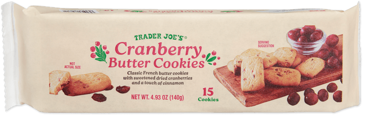 Trader Joe'S Cranberry Butter Cookies