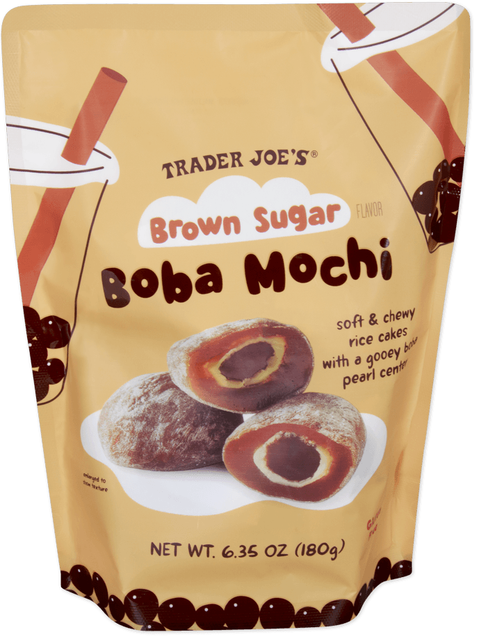 Trader Joe'S Brown Sugar Boba Mochi Rice Cakes