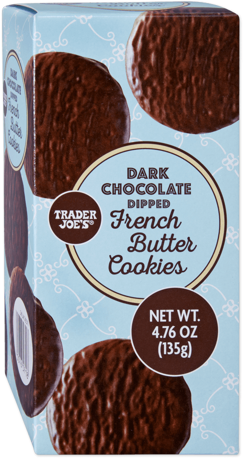 Trader Joe'S Dark Chocolate Dipped French Butter Cookies