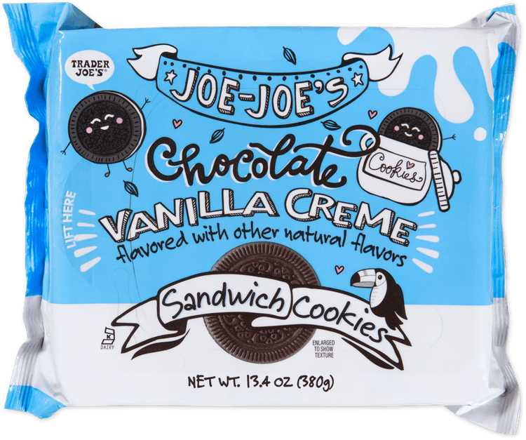 Trader Joe'S Chocolate Vanilla Creme Joe-Joe'S