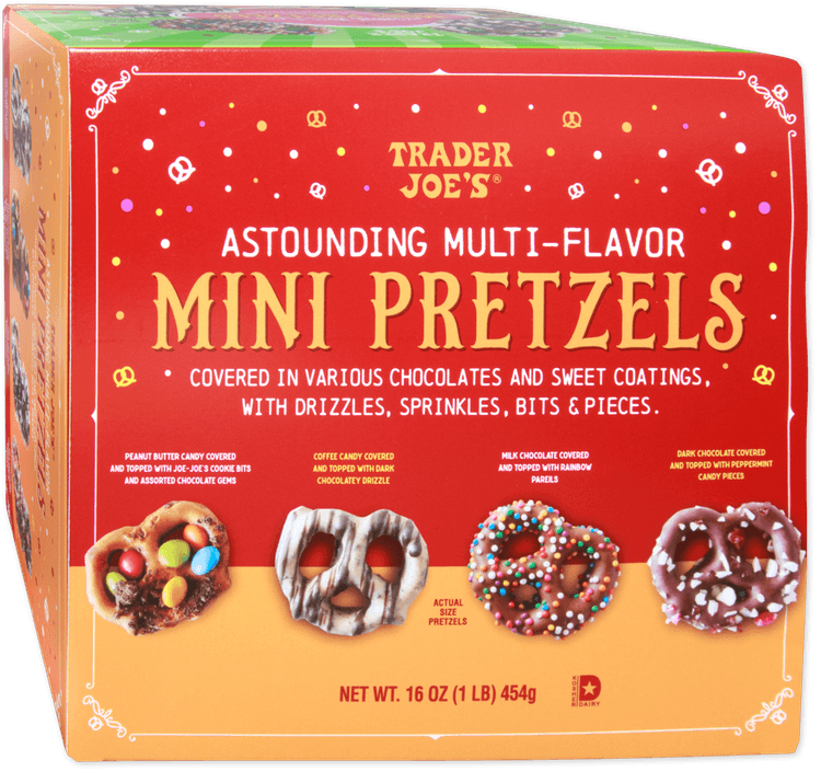 Trader Joe'S Astouding Multi-Flavor Mini Pretzels