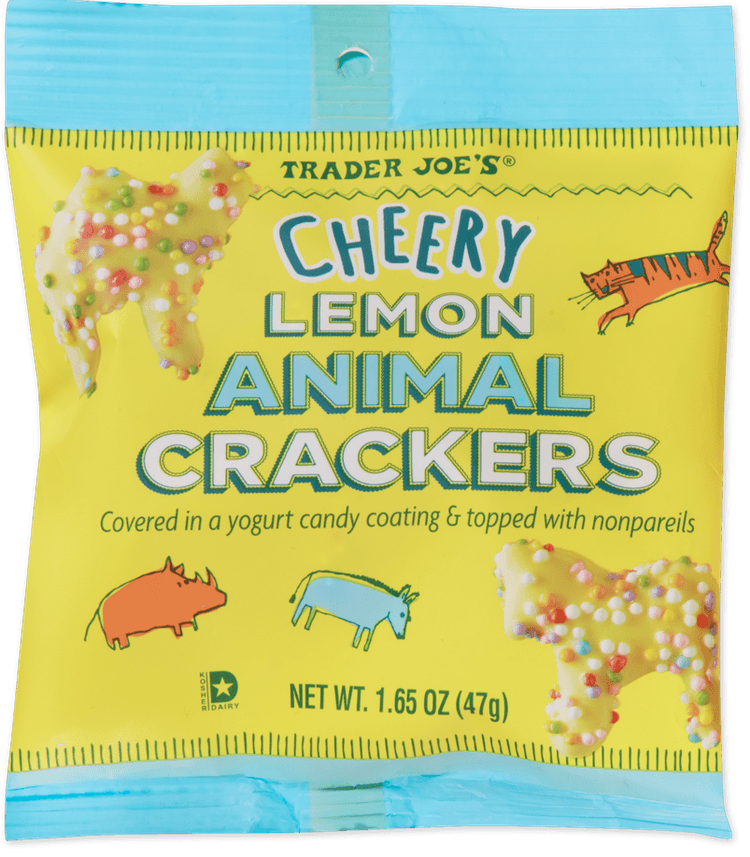 Trader Joe'S Cheery Lemon Animal Crackers