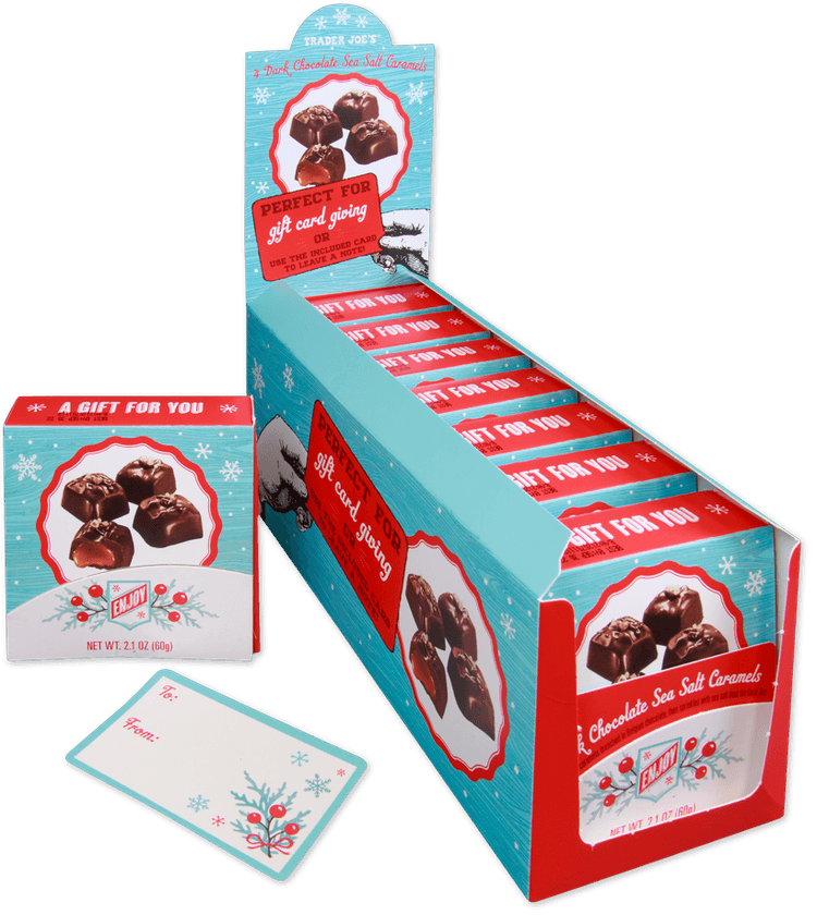 Trader Joe'S Dark Chocolate Sea Salt Caramels Gift Card