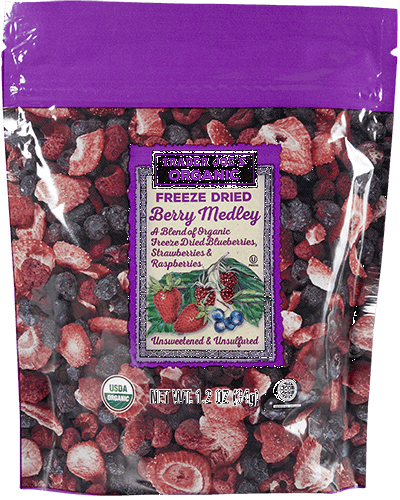 Trader Joe'S Organic Freeze-Dried Berry Medley