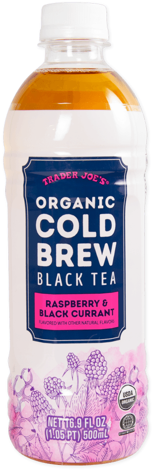 Trader Joe'S Organic Cold Brew Raspberry & Currant Black Tea