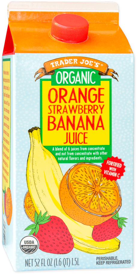 Trader Joe'S Organic Orange Strawberry Banana Juice
