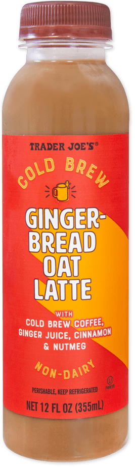 Trader Joe'S Cold Brew Gingerbread Oat Latte