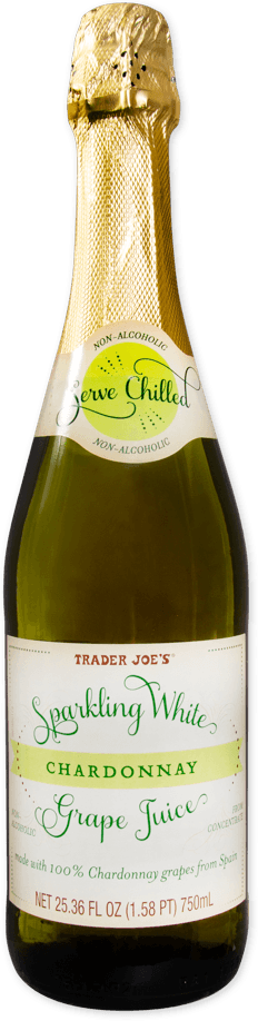 Trader Joe'S Sparkling White Chardonnay Grape Juice