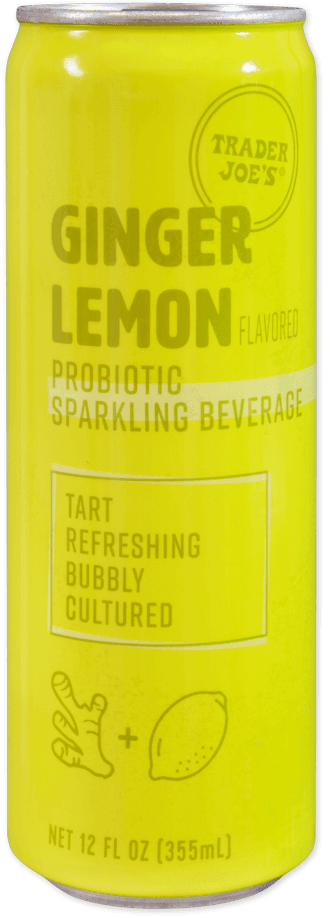 Trader Joe'S Ginger Lemon Probiotic Sparkling Beverage