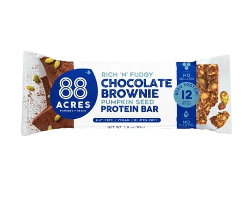 88 Acres Rich 'N' Fudgy Chocolate Brownie Pumpkin Seed Protein Bar