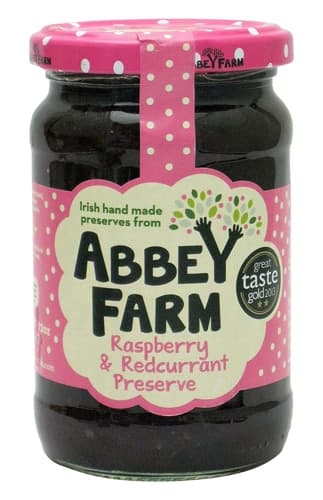 Abbey Farm Raspberry & Redcurrant Preserve