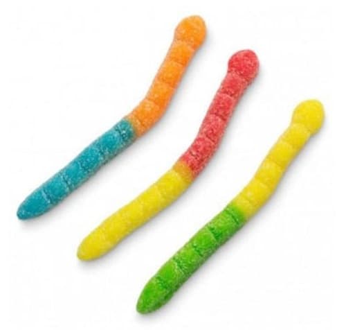Albanese Sour Neon Gummi Worms