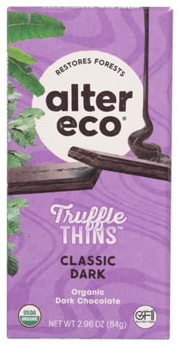 Alter Eco Truffle Thins Classic Dark