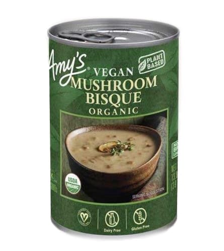 Amy'S Organic Vegan Mushroom Bisque