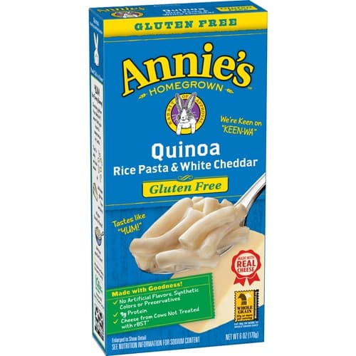 Annie's Homegrown Quinoa Rice Pasta & White Cheddar Gluten Free