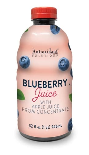 Antioxidant Solutions Non-Gmo Juice Blueberry With Apple