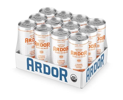Ardor Organic Sparkling Water Tropical Mango
