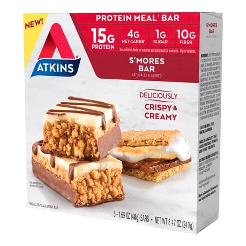 Atkins S'Mores Protein Meal Bars