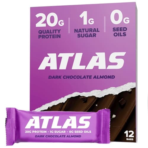 Atlas Protein Bar Dark Chocolate Almond