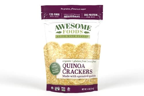 Awesome Foods Organic Quinoa Crackers