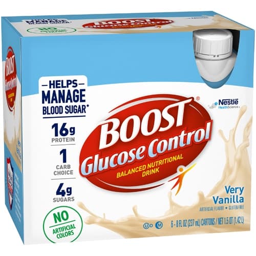 Boost Glucose Control Nutritional Drink Very Vanilla