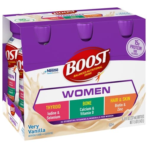 Boost Women Nutritional Drink Vanilla