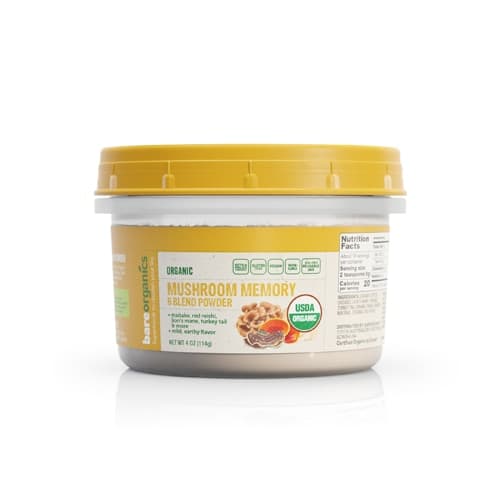 Bare Organics Mushroom Immune Blend Powder