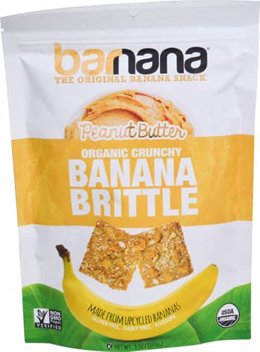 Barnana Organic Crunchy Banana Brittle Peanut Butter