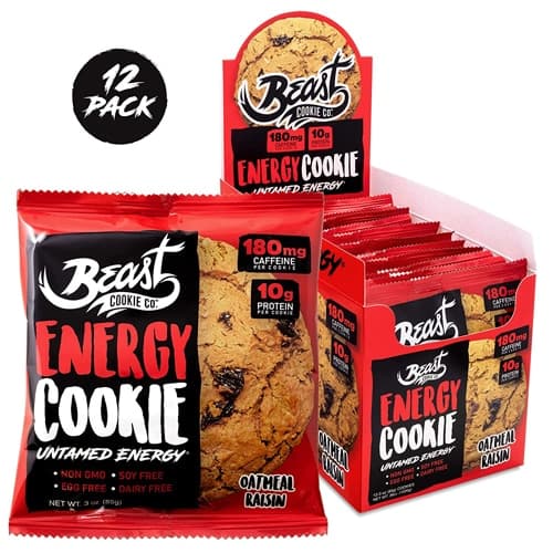 Beast Cookie Co. Energy Cookie Oatmeal Raisin