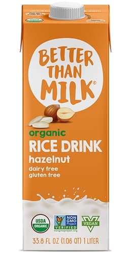 Better Than Milk Organic Rice Drink Hazelnut