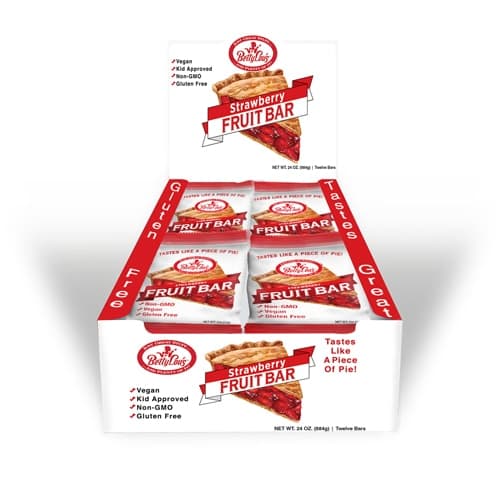 Betty Lou'S Gluten Free Fruit Bars Strawberry