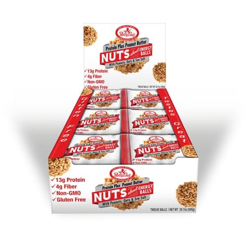 Betty Lou'S Gluten Free Nuts About Energy Balls Protein Plus Peanut Butter