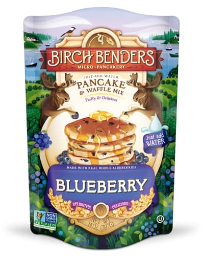 Birch Benders Non-Gmo Pancake & Waffle Mix Blueberry