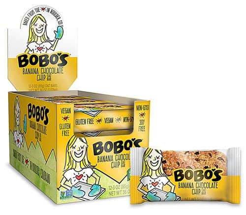 Bobo'S Gluten Free Oat Bar Banana Chocolate Chip
