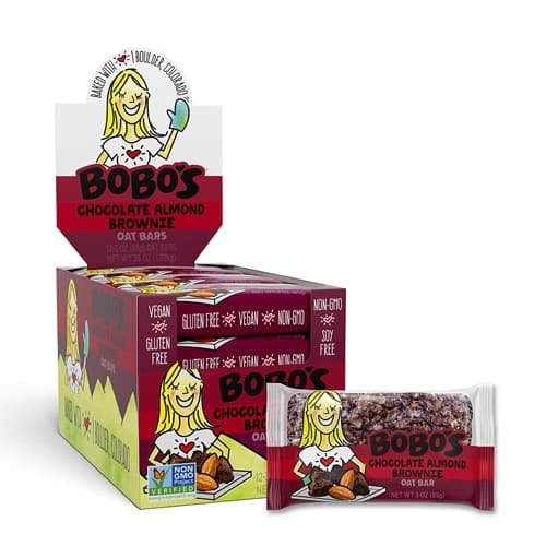 Bobo'S Gluten Free Oat Bar Chocolate Almond Brownie