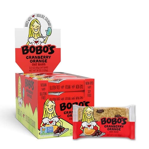 Bobo'S Gluten Free Oat Bar Cranberry Orange