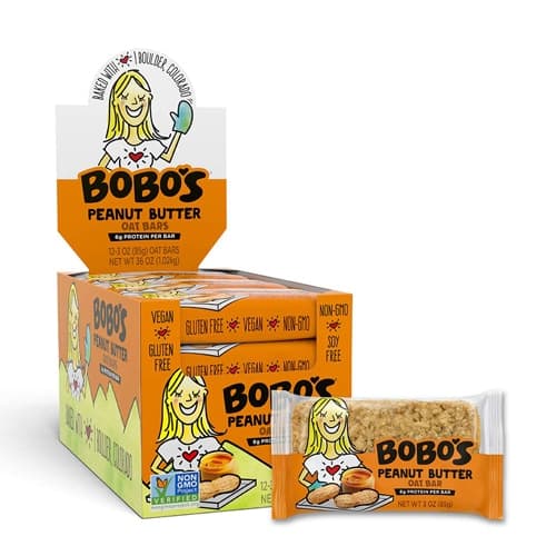Bobo'S Gluten Free Oat Bar Peanut Butter